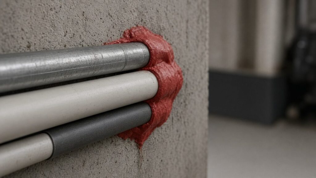 A firestop log without a system number is not complete