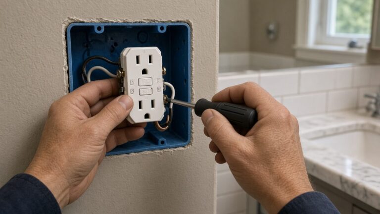List the rooms before you call a GFCI checklist finished