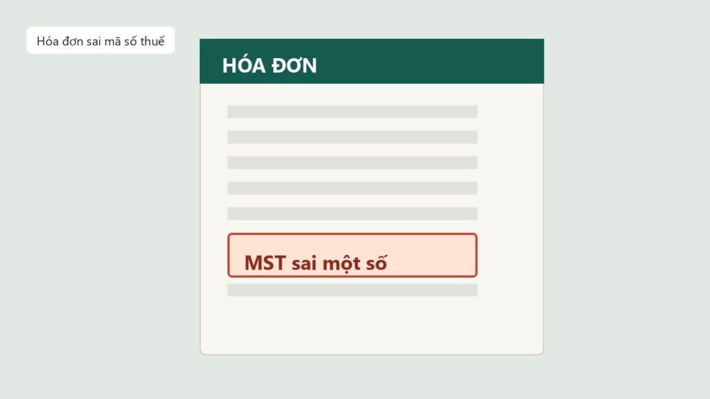 Hóa đơn điện tử xuất sai mã số thuế thì ghi gì trước khi xử lý