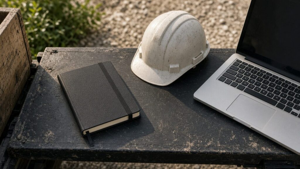 How the construction workflow library is organized