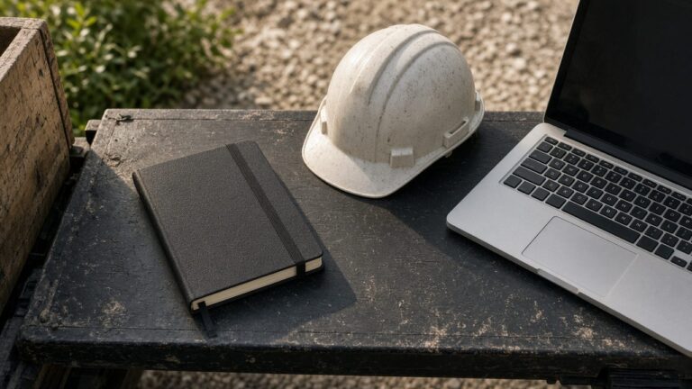 How the construction workflow library is organized