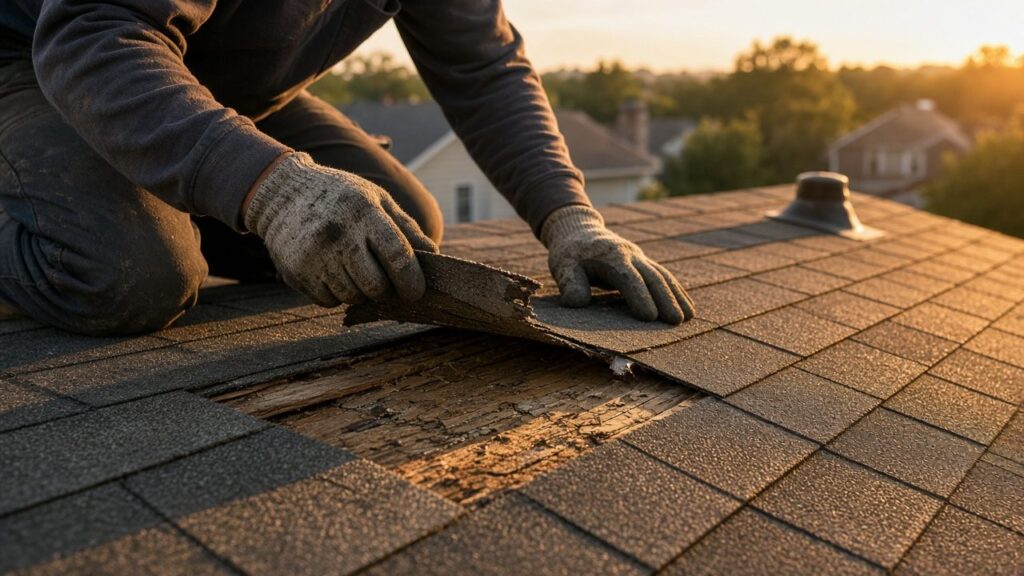 A roof repair quote should not warrant the deck you did not see